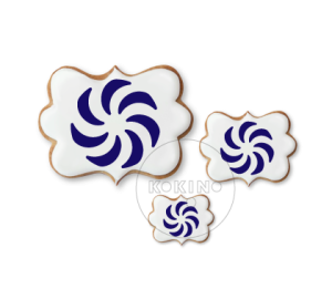 Cukierek / 3 rozmiary / Szablon na ciastko