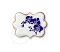 Orchidea / Kwiaty / Szablon na ciastko
