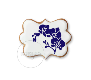 Orchidea / Kwiaty / Szablon na ciastko