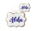 Aloha / 2 rozmiary / Szablon na ciastko