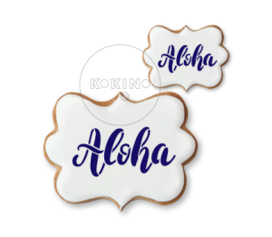 Aloha / 2 rozmiary / Szablon na ciastko