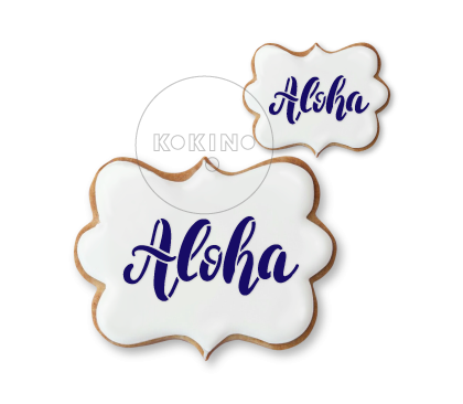Aloha / 2 rozmiary / Szablon na ciastko