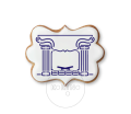 Kominek - portal / Szablon na ciastko