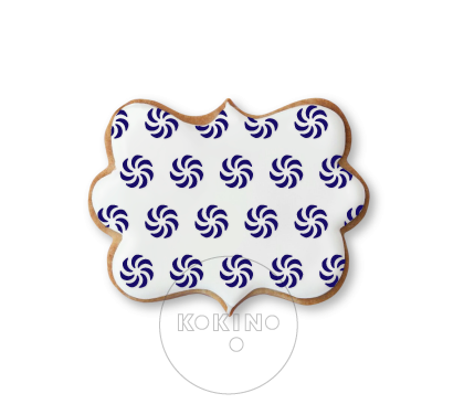 Cukierki okrągłe / Tło / Szablon na ciastko