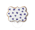 Różyczki małe / Tło / Szablon na ciastko