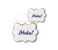 iHola! / 2 rozmiary / Szablon na ciastko