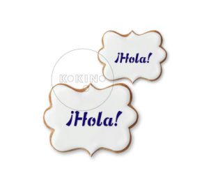 Hola! / 2 rozmiary / Szablon na ciastko