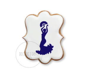 Flamenco / Tancerka / Wachlarz / Szablon na ciastko