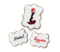 Flamenco / Tancerka / Wachlarz / Szablon na ciastko