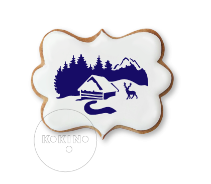 Górski widoczek / Leśna chata