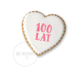 100 lat / Sto lat / Szablon na ciastko