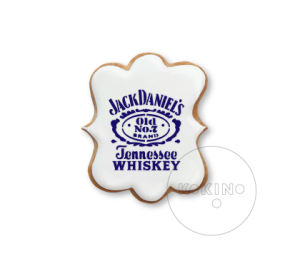Etykieta whiskey mini / Jack Daniels / Szablon na ciastko
