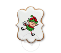 Mały Elf / Szablon na ciastko