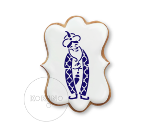 Król Melchior / Trzej królowie / Szablon na ciastko