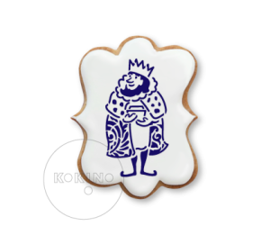 Król Baltazar / Trzej królowie / Szablon na ciastko