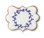 Wianek listki / Ramka / Szablon na ciastko