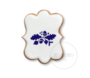 Liście - ornament / Szablon na ciastko