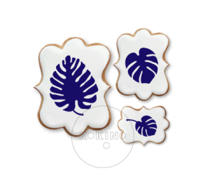 Monstera / Liść / 3 rozmiary / Szablon na ciastko