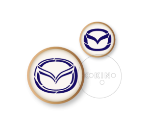 Mazda / 2 rozmiary / Szablon na ciastko