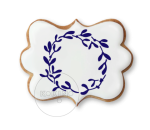 Wianek z jemioły / Ramka / Szablon na ciastko
