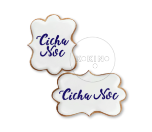 Cicha Noc / 2 wzory / Szablon na ciastko