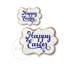 Happy Easter / Szablon na ciastko