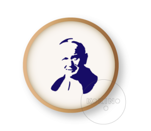 Papież / św. Jan Paweł II / Szablon na ciastko