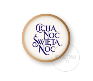 Cicha Noc Święta / Szablon na ciastko