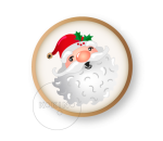 Santa Claus / aero / Szablon na ciastko