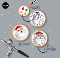 Santa Claus / Szablon na ciastko