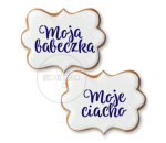 Moje ciacho / Moja babeczka / Szablon na ciastko