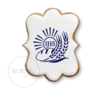 IHS - chleb i zboże / Szablon na ciastko