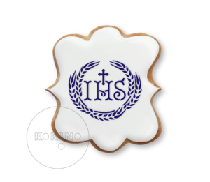 IHS - wianek z kłosów / Szablon na ciastko