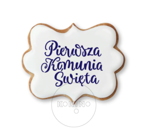 Pierwsza Komunia Święta / Szablon na ciastko