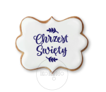 Chrzest Święty / Szablon na ciastko