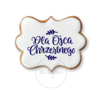 Dla Ojca Chrzestnego / Szablon na ciastko