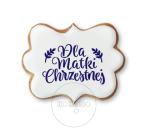 Dla Matki Chrzestnej / Szablon na ciastko