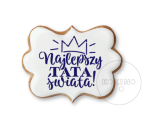 Najlepszy Tata świata / Szablon na ciastko