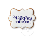 Najlepszy trener / Szablon na ciastko