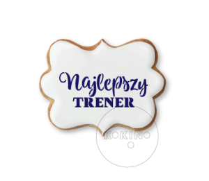 Najlepszy trener / Szablon na ciastko
