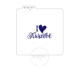 I love Kaszebe - szablon