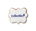 O choinka! / Szablon na ciastko