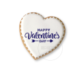 Happy Valentine's Day / Szablon na ciastko