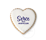 Serce dla hospicjum / Szablon na ciastko