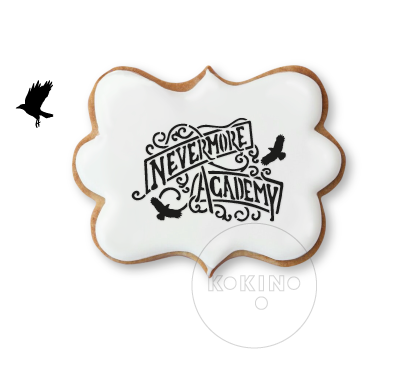 Akademia Nevermore / Szablon na ciastko