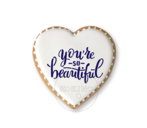 You are so beautiful / Szablon na ciastko