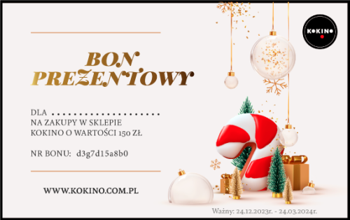 Bon prezentowy do sklepu Kokino