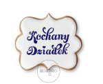 Kochany Dziadek / Napis / Szablon na ciastko