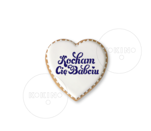 Kocham Cię Babciu / Szablon na ciastko