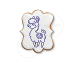 Lama kid  / Szablon na ciastko